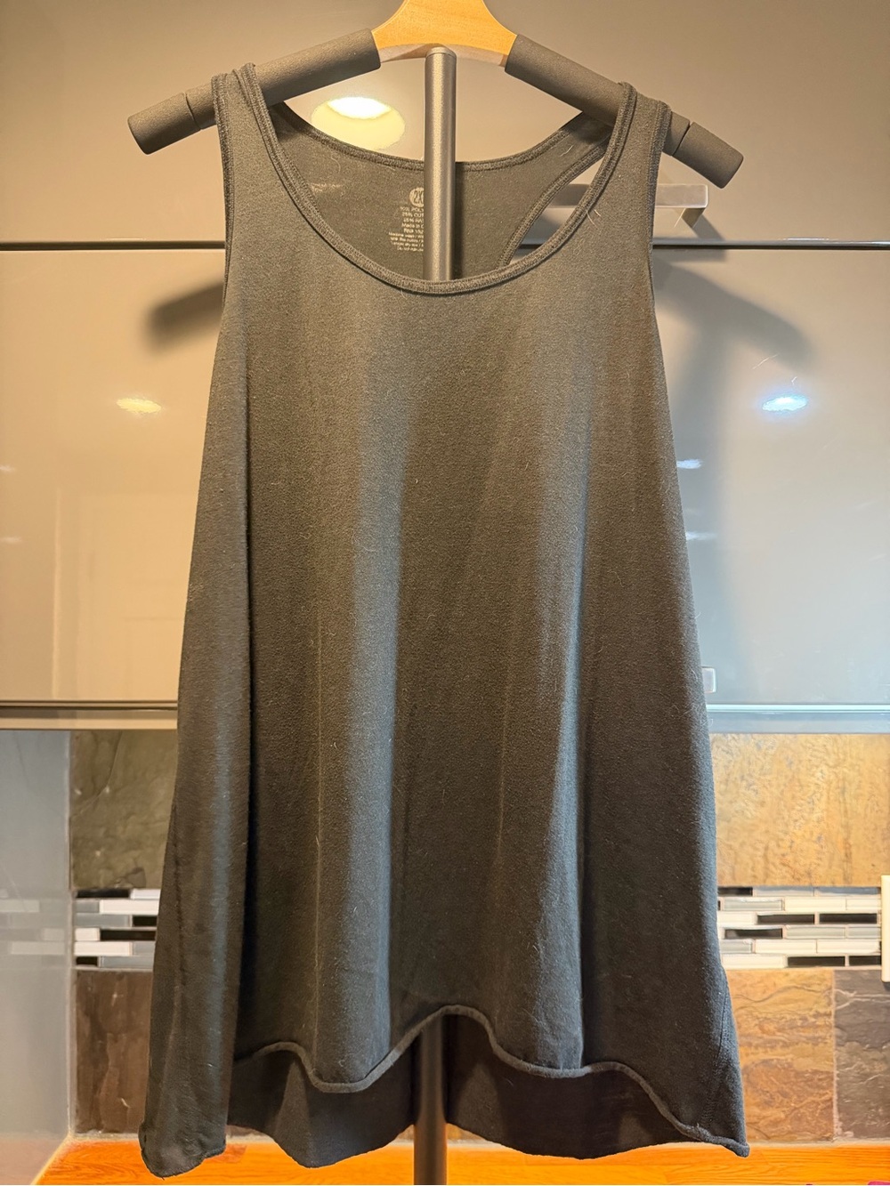 2XL Black Swing Tank Top